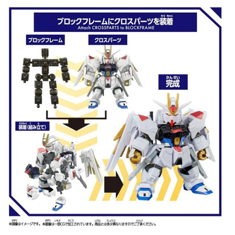 Bandai BlockCross BCG-002 Freedom Gundam