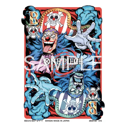 Bandai One Piece Card Game Limited Edition Vol.5 Buggy Sleeve