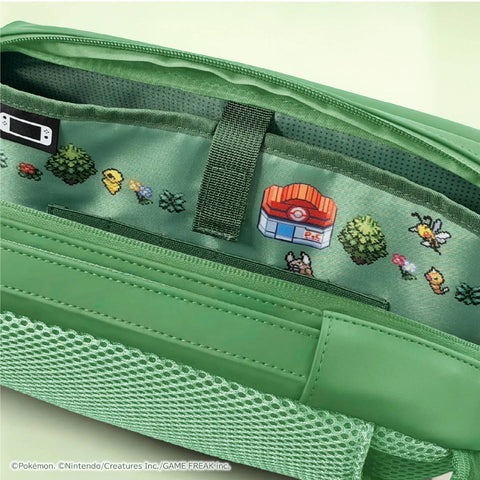 Nintendo Switch 2 Hori Adventure Shoulder Pack - Pokemon Pixel Green