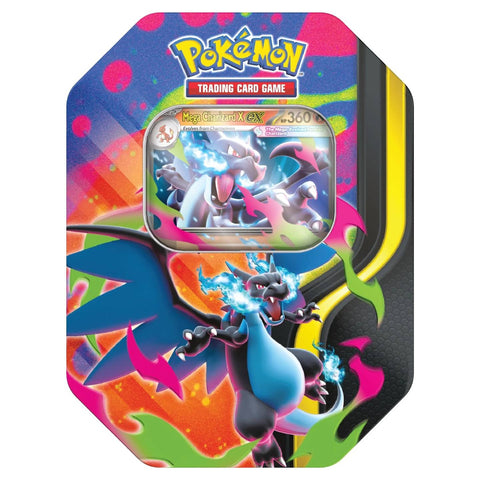 Pokemon Spring 2026 Tin - Mega Charizard X ex