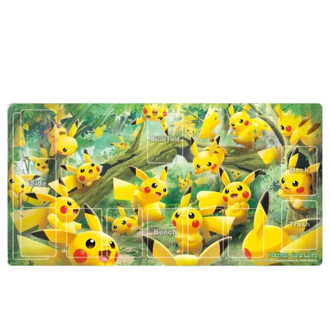 Pokemon Card Game Pikachu Forest Mat