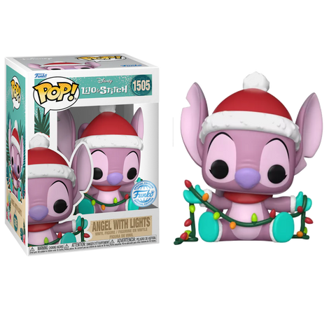 Funko POP! (1505) Lilo & Stitch Holiday Angel Lights Special