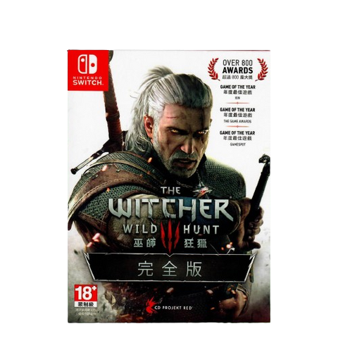 Nintendo Switch The Witcher 3: Wild Hunt [Complete Edition] Chinese/English (Asia)