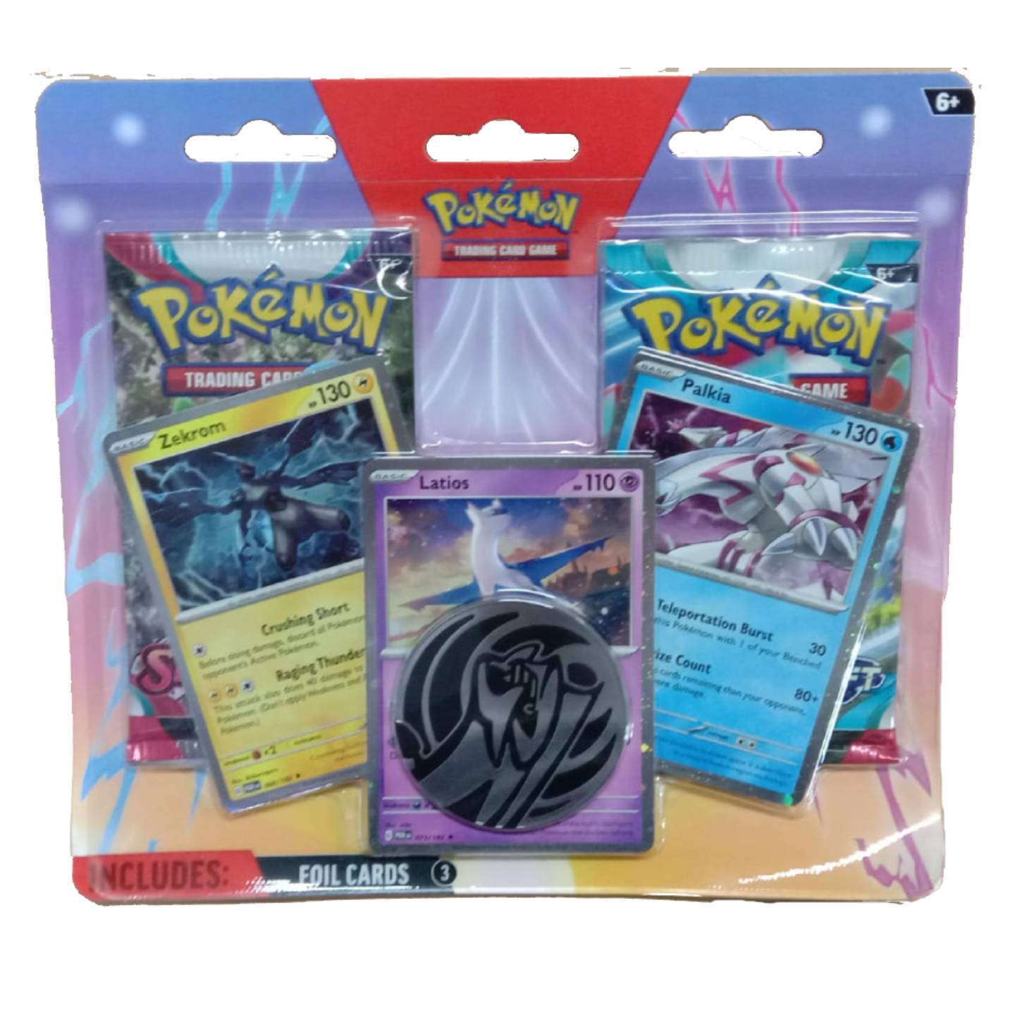 Pokemon Enhanced 2-Pack Blister -Zekrom, Latios, Palkia