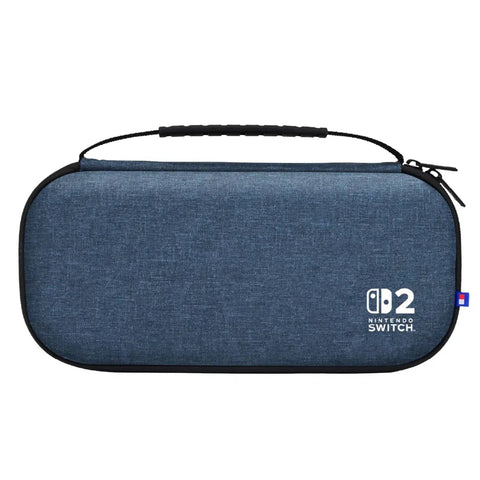 Nintendo Switch 2 Hori Slim Tough Pouch Plus - Indigo Blue