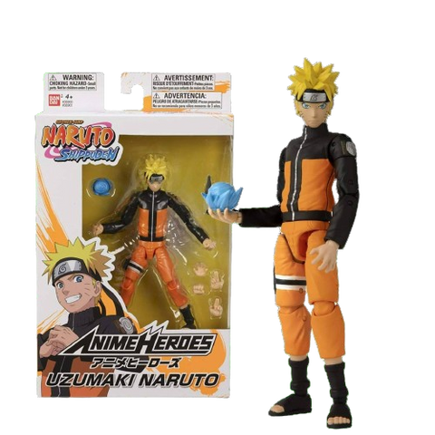Bandai Naruto Anime Heroes - Uzumaki Naruto