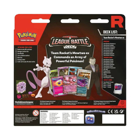 Pokemon League Battle Deck -  Team Rocket’s Mewtwo ex