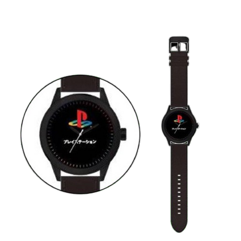 Playstation Black Strap Watch