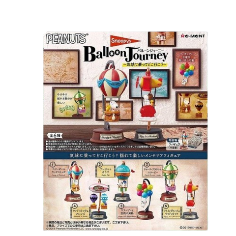 Re-Ment Snoopy's Balloon Journey (Set of 6)