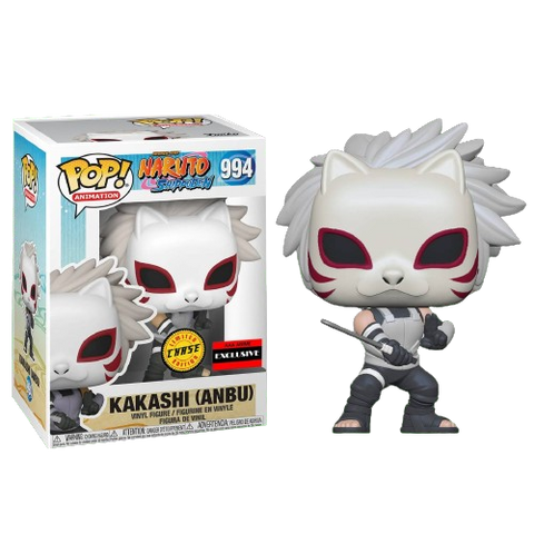 Funko POP! (994) Naruto Shippuden Kakashi ANBU AAA Anime Exclusive with Chase