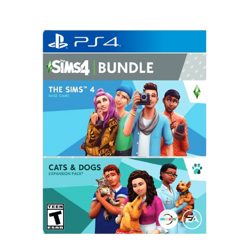 PS4 The SIMS 4 + Cats & Dogs Bundle (US)