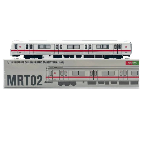 MC MRT02 1/120 Singapore C651 Transit Train (1995)
