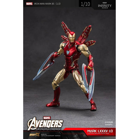 ZD Toys Iron Man 7'' End Game Mark LXXXV