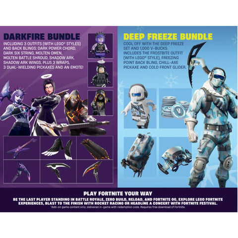 Nintendo Switch Fortnite [Darkfire & Ice Bundle] (EU) (Download Code Only)