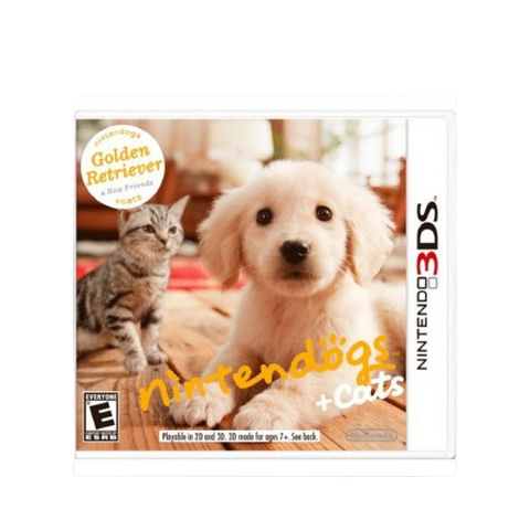 3DS Nintendogs + Cats: Golden Retriever & New Friends