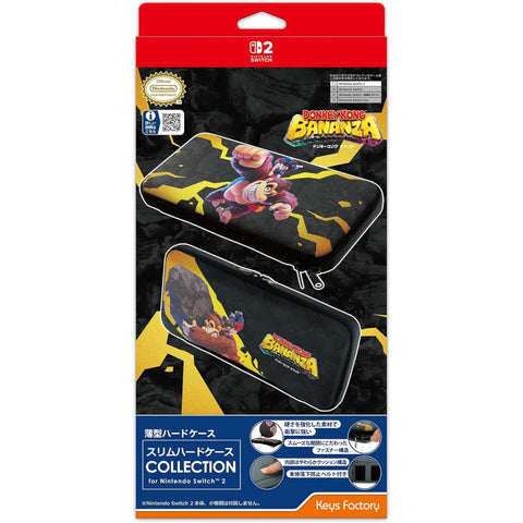Nintendo Switch 2 Keys Factory Slim Hard Case - Donkey Kong Bananza