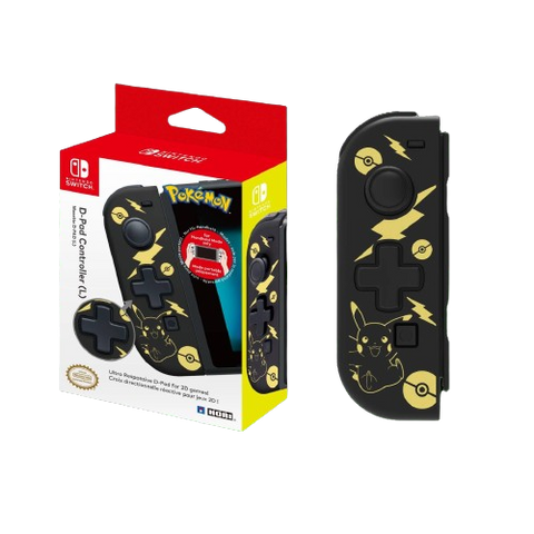 Nintendo Switch D-Pad Controller (Left) Pikachu Black/Gold
