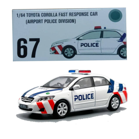 MC SG67 1/64 Toyota Corolla Fast (Airport Police Division)