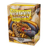 Dragon Shield 100 Standard Size Matte Gold