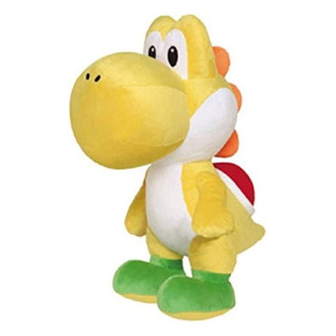 Super Mario Extra Large 16.5" Plush - Yoshi Yellow Stand