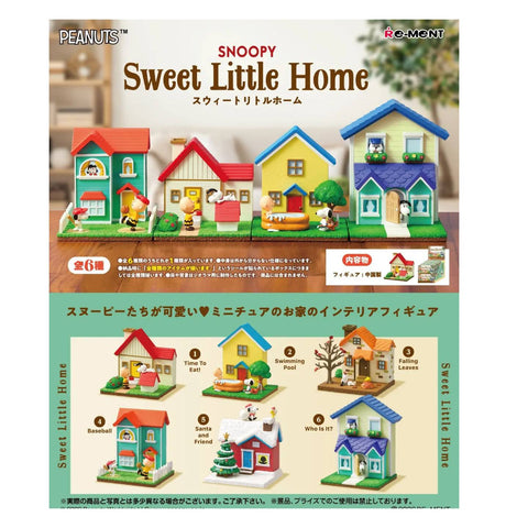 Re-Ment Snoopy Sweet Little Home (Set of 6)