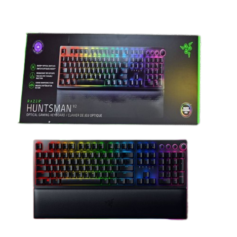 Razer Huntsman V2 Purple Switch Clicky Keyboard