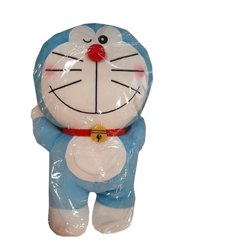 Doraemon 18" Big Plush - Pink Hat Wink