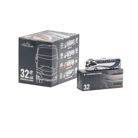 MC SG32 1/110 Singapore Z12 Coach Bus Blind Box