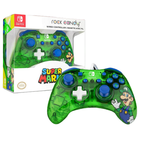 Nintendo Switch PDP Rock Candy Controller Luigi