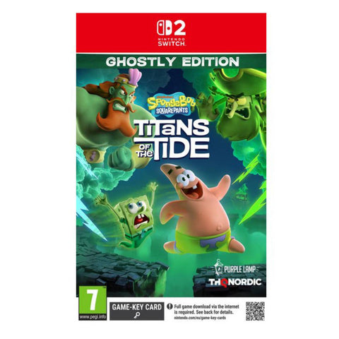 Nintendo Switch 2 SpongeBob SquarePants: Titans of the Tide Ghostly Edition (EU) Game Key-card