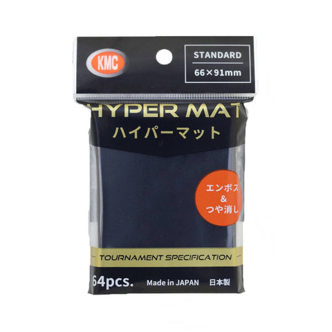 KMC Hyper Mat Standard 64PC Black 66x91MM