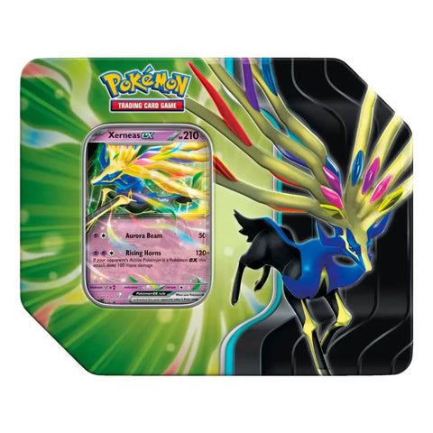 Pokemon Spring 2025 EX Big Tin - Xerneas ex