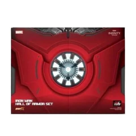 ZD Toys Iron Man 4" Hall Of Armor Set