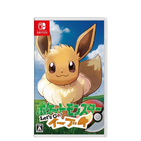 Nintendo Switch Pokemon Let's Go! Eevee (JAP/ENGLISH)