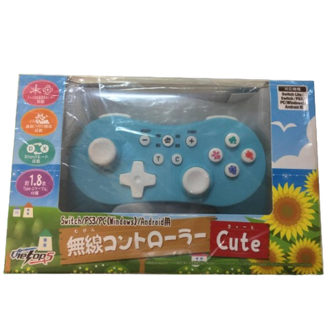 Nintendo Switch/PS3/PC/Android Vietops Cute Blue Controller