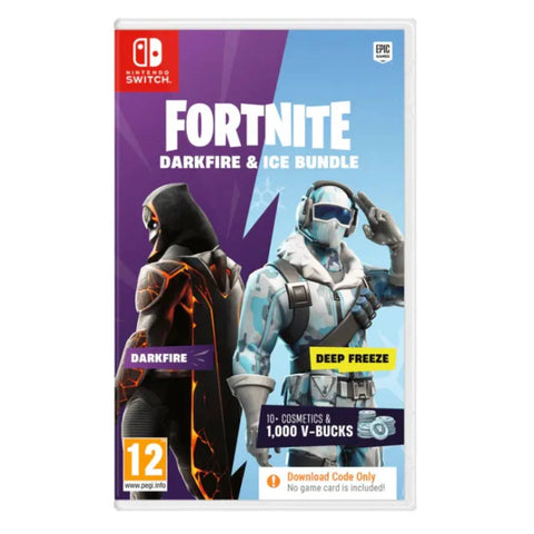 Nintendo Switch Fortnite [Darkfire & Ice Bundle] (EU) (Download Code Only)