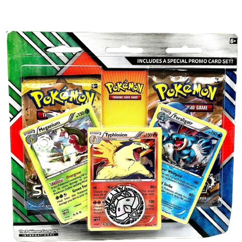 Pokemon Enhanced 2 Pack + 3 Cards Blister
