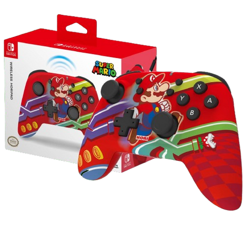 Nintendo Switch EU Wireless Horipad Controller Super Mario