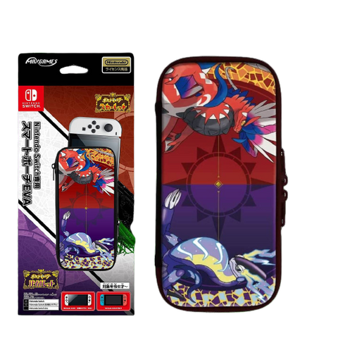 Nintendo Switch Maxgames Smart Pouch EVA Pokemon Koraidon and Miraidon