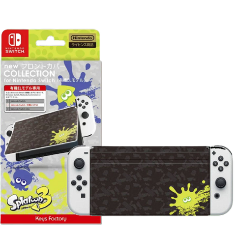 Nintendo Switch Oled New Front Cover Splatoon 3 Type-B