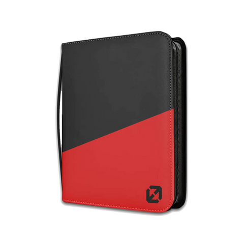 Evoretro Shield+ Toploader Binder - Black Red