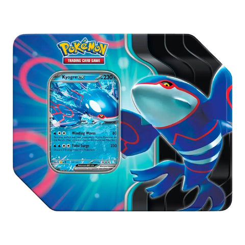 Pokemon Spring 2025 EX Big Tin - Kyogre ex
