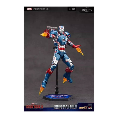 ZD Toys Iron Man 3 7' Iron Patriot Mark II