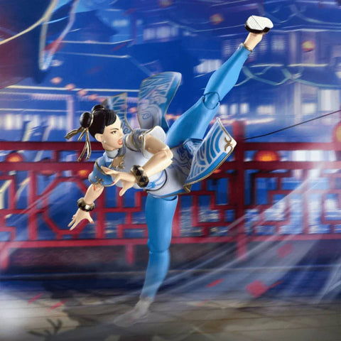 52Toys 1/12 Street Fighter 6 Chun Li White QiPao
