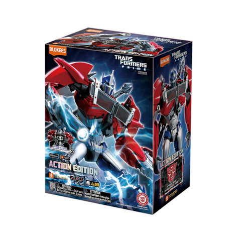 Transformers Prime Action Edition Optimus Blokees Model Kit
