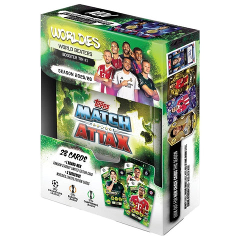 Topps Match Attax 2025/26 Booster Tin 1 - World