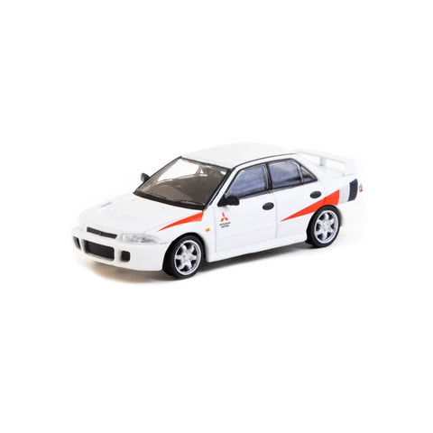 Tarmac Works 1:64 Lancer RS Evolution White Lamley