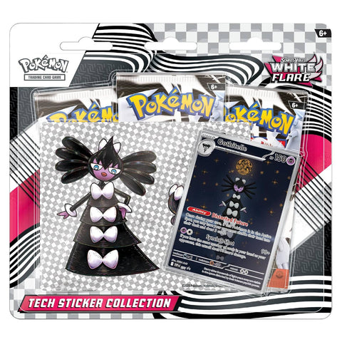 Pokemon SV8.5 Tech Sticker Collection - Gothitelle