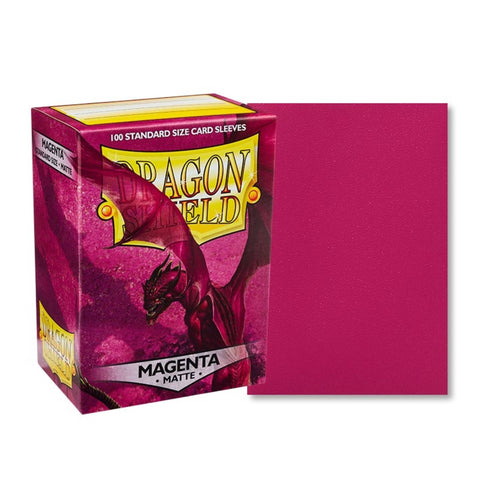 Dragon Shield 100 Standard Size Matte Magenta