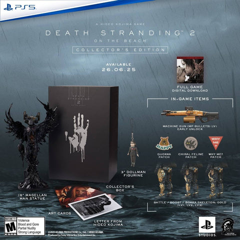 (Pre-order) PS5 Death Stranding 2 On The Beach Collector's Edition] (Asia) (Ship 26 June 2025)